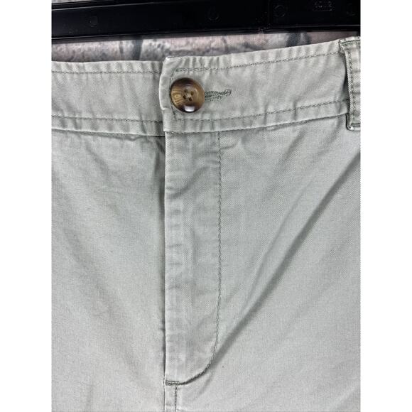 L.L Bean Favorite Fit Womens Casual Chino Pants Light Green Size 12 - Picture 8 of 12